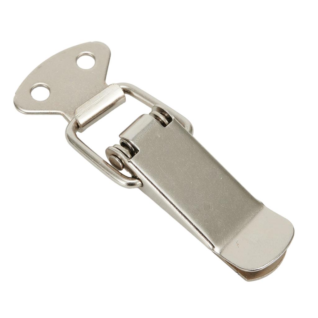 4 Stück Türriegel Eisen Schrankkästen Griff Knebelverschluss Klemme Riegel 7,2*2,7cm Entenschnabel-Schnallen mit Schloss Möbelbeschläge