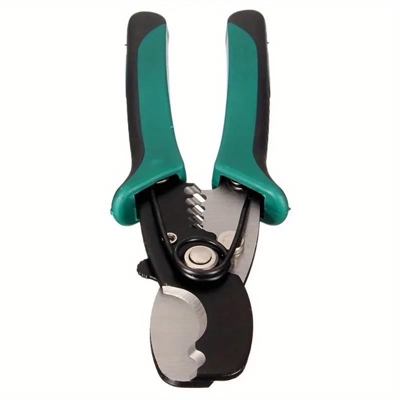 1Pc 8 Inch Wire Stripper Cable Cutting Scissor Stripping Pliers Cutter 1.6-4.0mm Hand Tools Ferramentas Herramientas HT2177