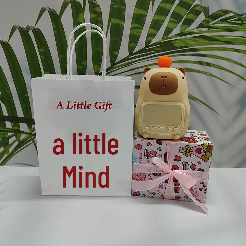 New Kabala Smart Alarm Clock with Night Light - Wake-Up Bedside Clock for Students with Tap Control