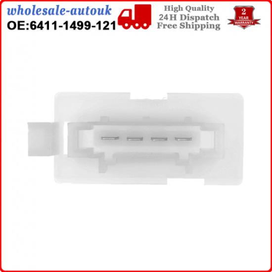 For Mini One 04-07 Mini One D 03-06 Mini Cooper Blower Fan Motor Heater Resistor