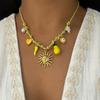 Stylish Ocean Inspired Starfish Pearls Necklace For Women Featuring Sturdy Copper Designs and Unique Pendant Styles