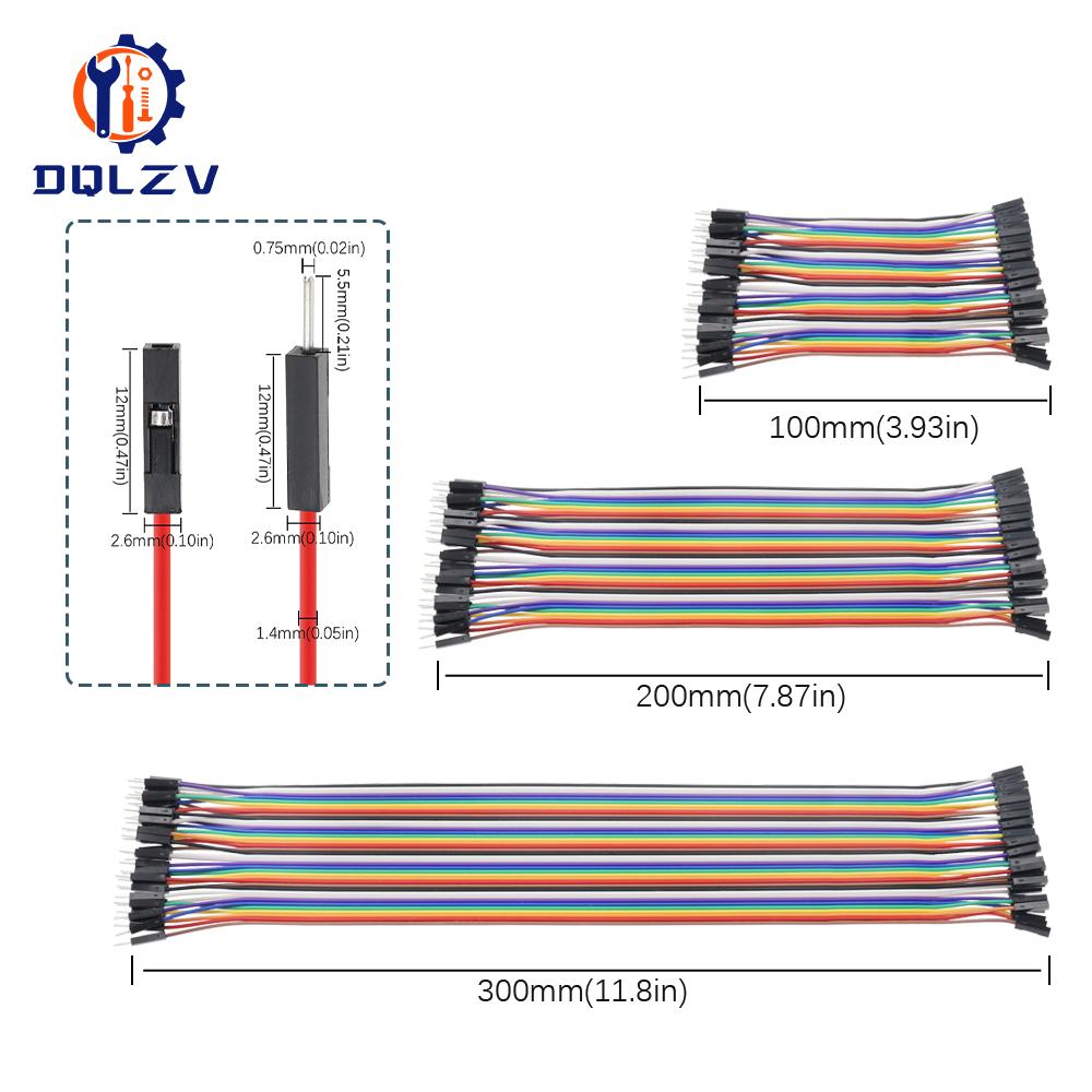 10/20/30/40CM 40Pin Jumper Wire DuPont Line DuPont Cable Connection Male To male+Female To Female And Male To Female