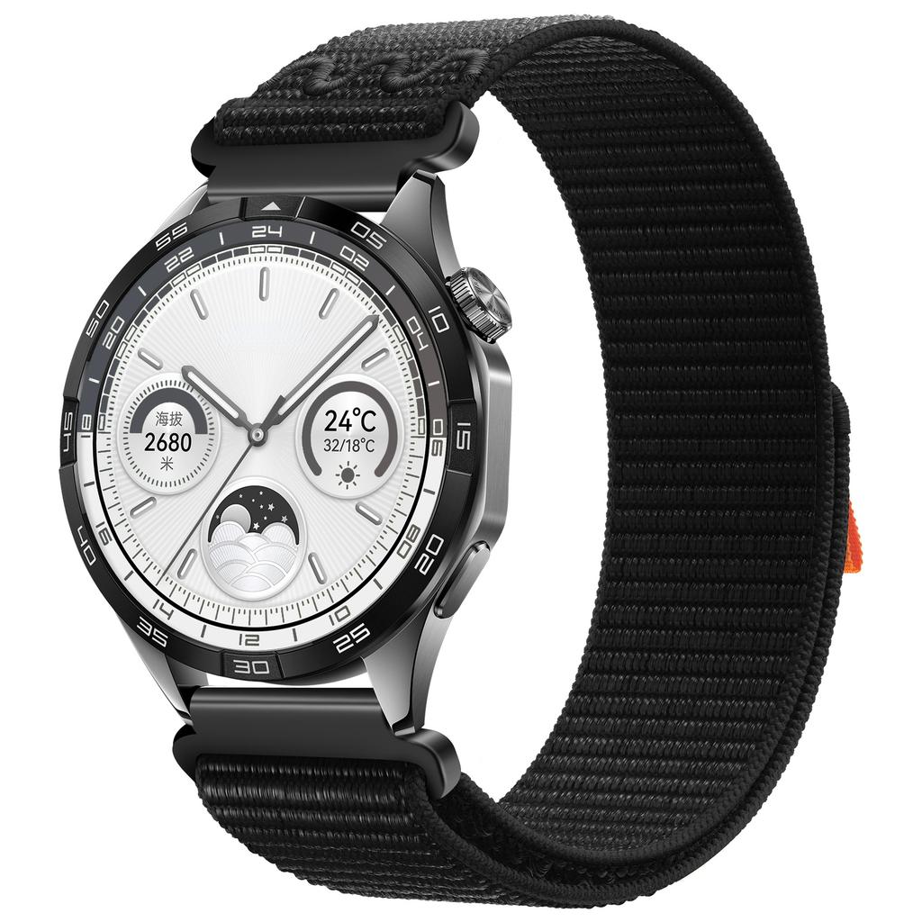 22mm 20mm Nylon Loop Band For Huawei Watch GT5/4/3/2 Pro 46mm Wristband Bracelet Samsung Watch 7 6 5 4 Amazfit GTR/Balance Strap
