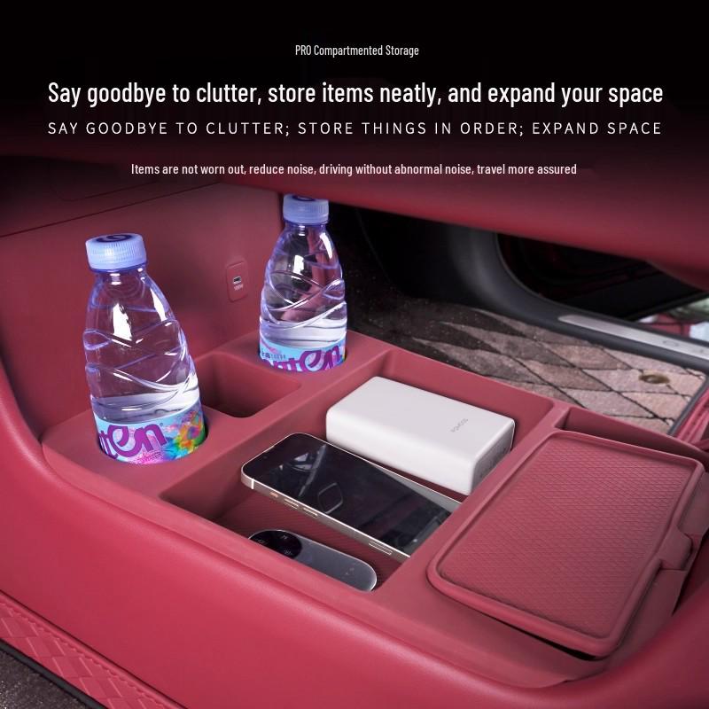 AITO M8 Center Console Silicone Storage Organizer