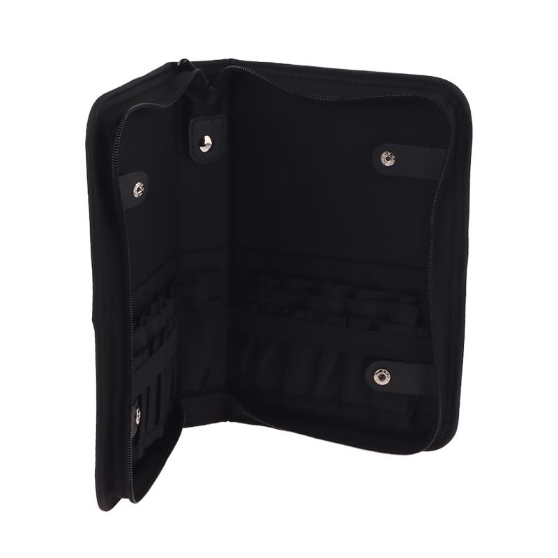 12/14/23/29 Löcher Faltbare Make-up-Pinsel Tasche Damen Make-up-Pinsel Werkzeugtasche Organizer Reise Puder Kosmetik Toilettenartikel Etui Halter