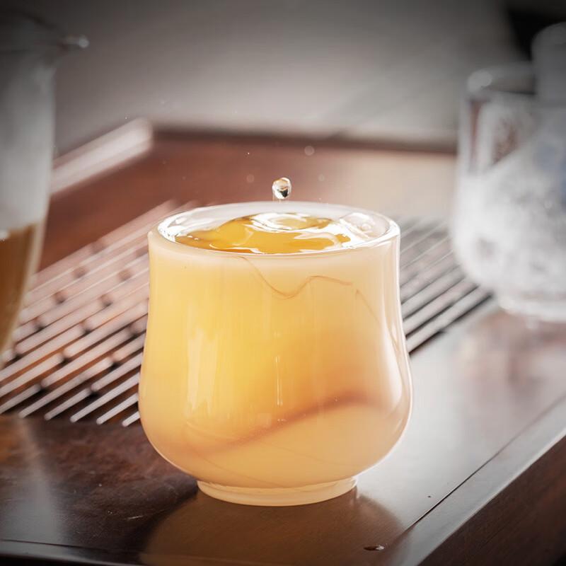 Chinese Ink Wash Glazed Tea Cup