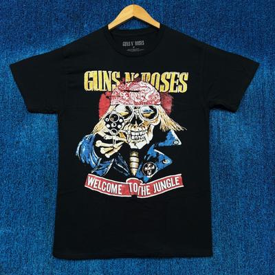 Guns N Roses Welcome To the Jungle Undead Axel Shooter Tee M Unisex T-Shirt