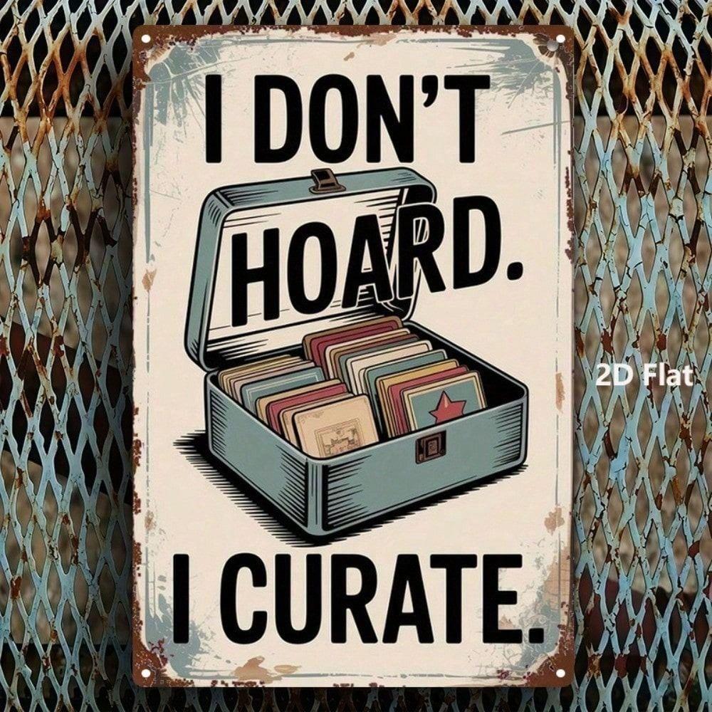 Retro Metal Wall Art Quote Sign Vintage Decor