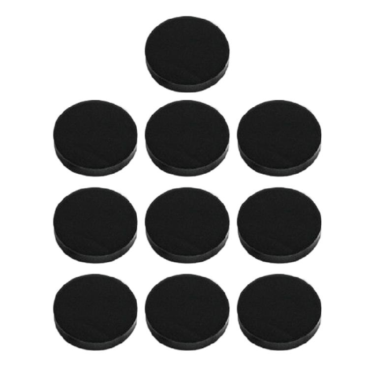 Pack of 10 Round Feet Pad Shock Absorption Adhesive Silicone Mat for Game Controller Keyboard Anti Slip Foot Pads