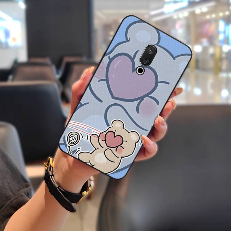 Silikon Staubdichte Handyhülle Für Meizu 15/15 Lite Graffiti Rückseite Cartoon Stoßfest Weiche Hülle Schmutzabweisendes TPU