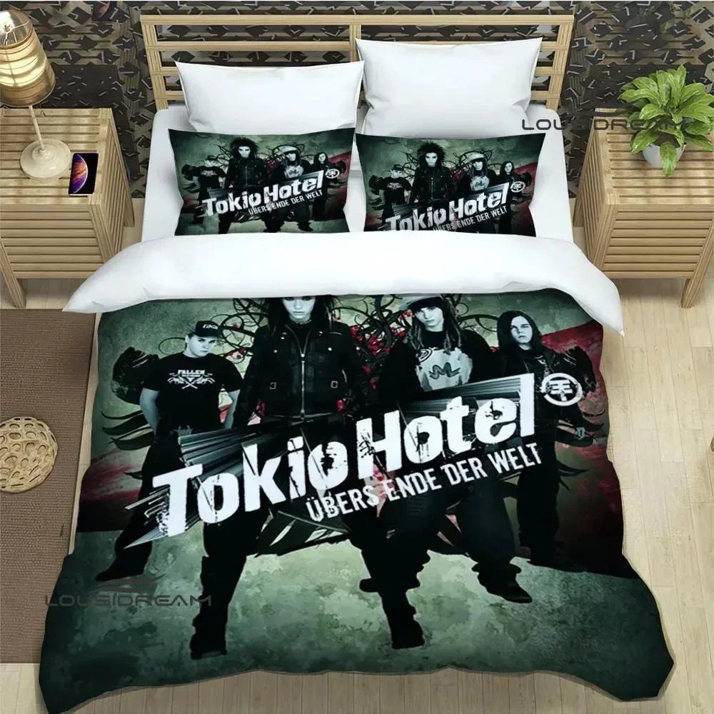 Tokio Hotel band printed Bedding Sets exquisite bed supplies set duvet cover bed comforter set bedding set luxury Birthday Gift