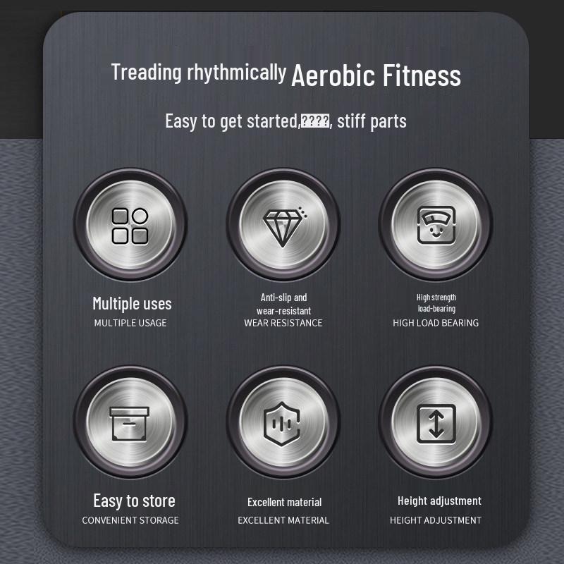 Kinder Aerobic Fitness Trittplattform für Gymnastik und Heimtraining - 68cm/78cm.