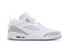 Jordan Spizike Low Weiß Metallic-Silber Barely Blue Neutralgrau