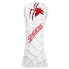 Spider Golf Headcovers Set of 4 Golf Fairway and UT Headcovers (White) - Clubs Driver, DR, 440cc, 460cc, Wood, Wood, Utility,