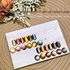 1kg Cat Eye & Solid Gel Polish Pack for Nail Art - Transparent & Solid Colors for Salon Use