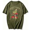 Cottagecore Aesthetic Frog Mushroom Forager Toad Unisex Unisex Tshirt Graphic T Shirts Vintage Unisex Clothing High Quality Cotton
