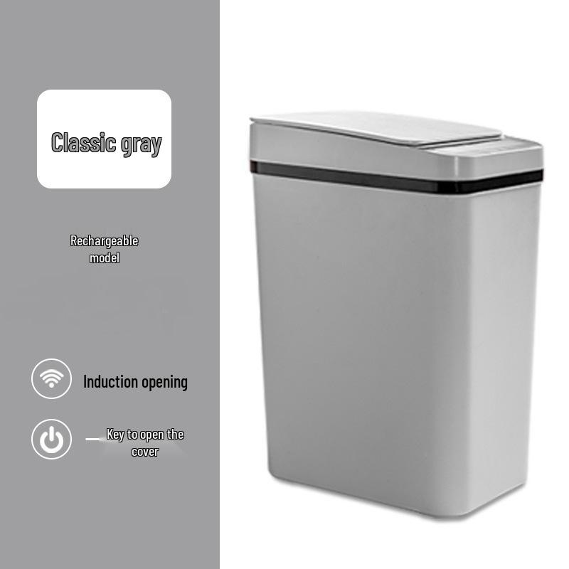 Chytrý automatický indukční odpadkový koš pro domácnost