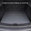 For Tesla Model Y Juniper Standard 2026 Leather Rear Trunk Mat Seat Backrest Protector All Weather Cargo Liner Anti Dirty Mat