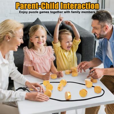 2025 Novo Jogo de Tabuleiro Magnético Interativo para Crianças e Adultos Diversão em Família Educacional de Mesa Estratégico Jogo de Tabuleiro Presente para Crianças