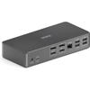 Station d'accueil usb-c - vuelogic - 14-en-1 - double écran - 4k hdmi - ethernet - noir