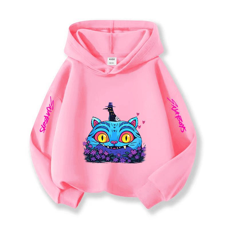 

KPOP Корейский стиль Рождественский Повседневный Детский Худи Охота на ведьм Эксклюзивная Коллекция для фанатов Удобная одежда 100