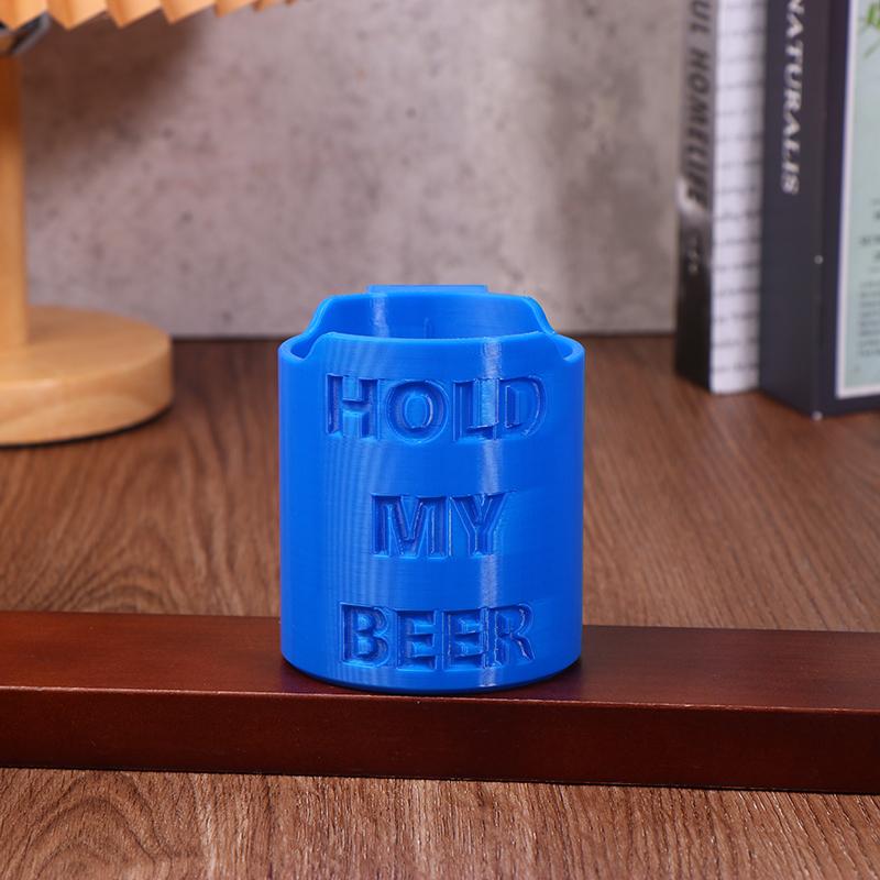 

Can Cup Sleeve Beer Beverage Can Holder Fixed On Belt Outdoor Drink Bottle Holder Portable синий