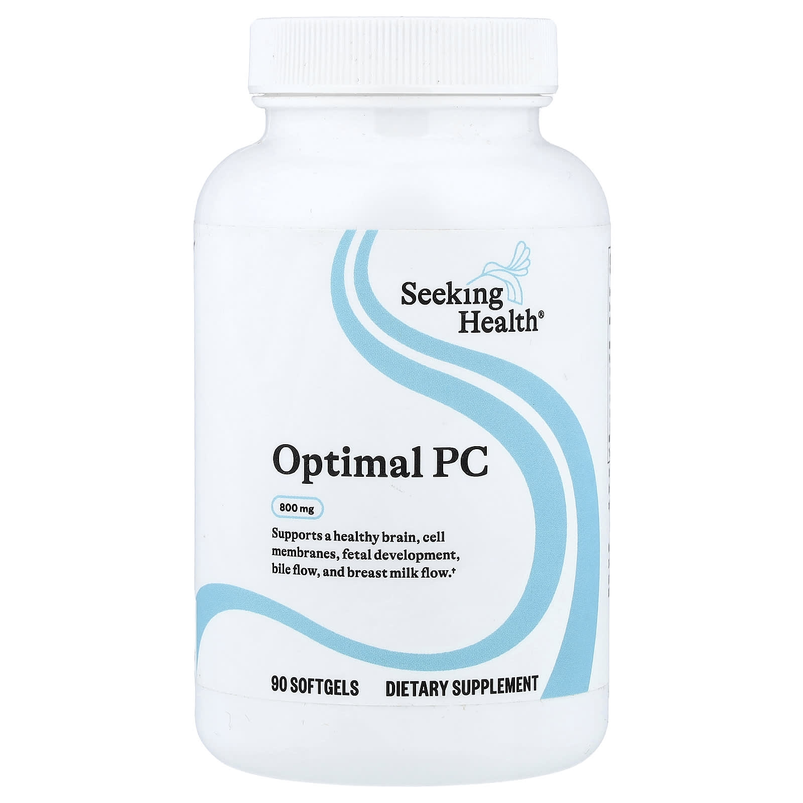 

Seeking Health, Optimal PC, 800 mg, 90 Softgels