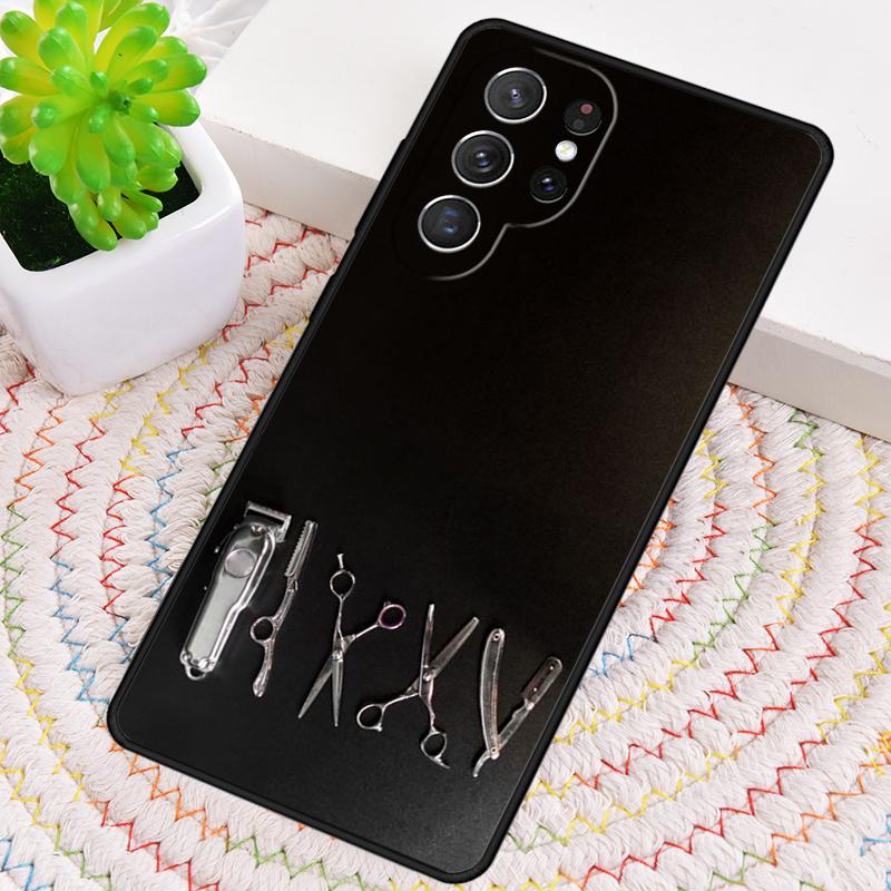 Barber Hair Shop Phone Case for Samsung Galaxy Note 10 Pro S26 Ultra S23 S24 FE S25 S21 S22 PLUS Shockproof Cove