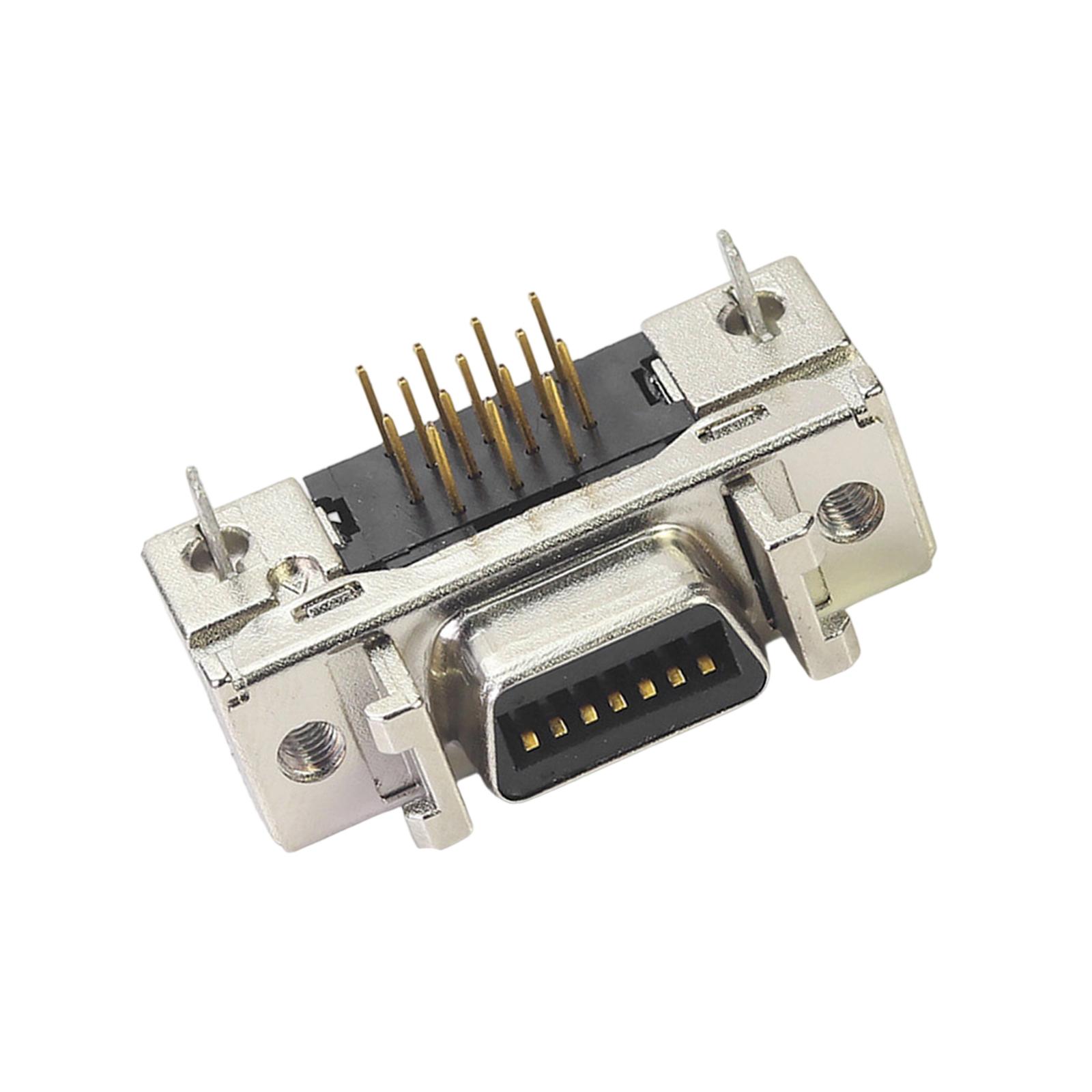 

SCSI Solder Panel Female Connector Metal Contacts Reliabled Connection 14P/20P/26P/36P50P