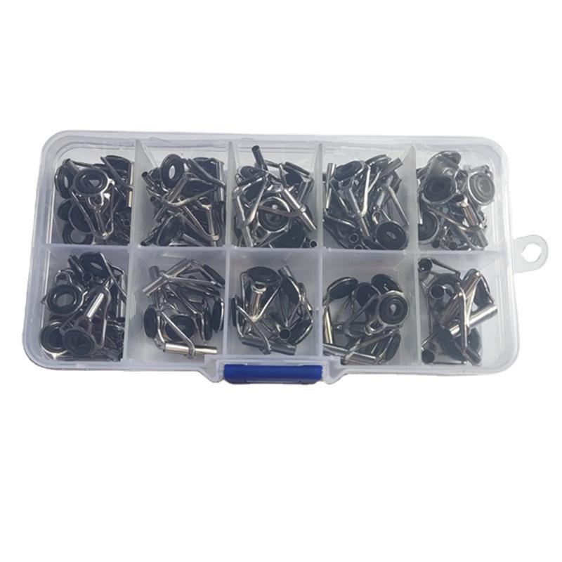 Stainless Steel Fishing Rod Tip Ring Eye Guide With Ring Repair Kit 3 Styles For Enthusiast Outdoor Fishing Supplies