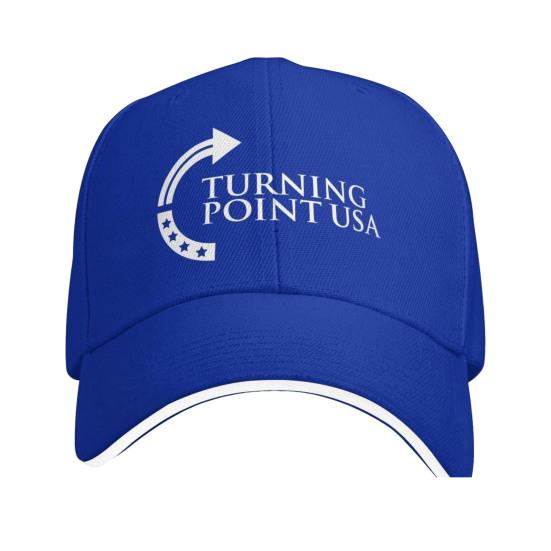 Turning Point USA Charlie Kirk Hat Unisex Adjustable Baseball Cap for Men Women Vintage