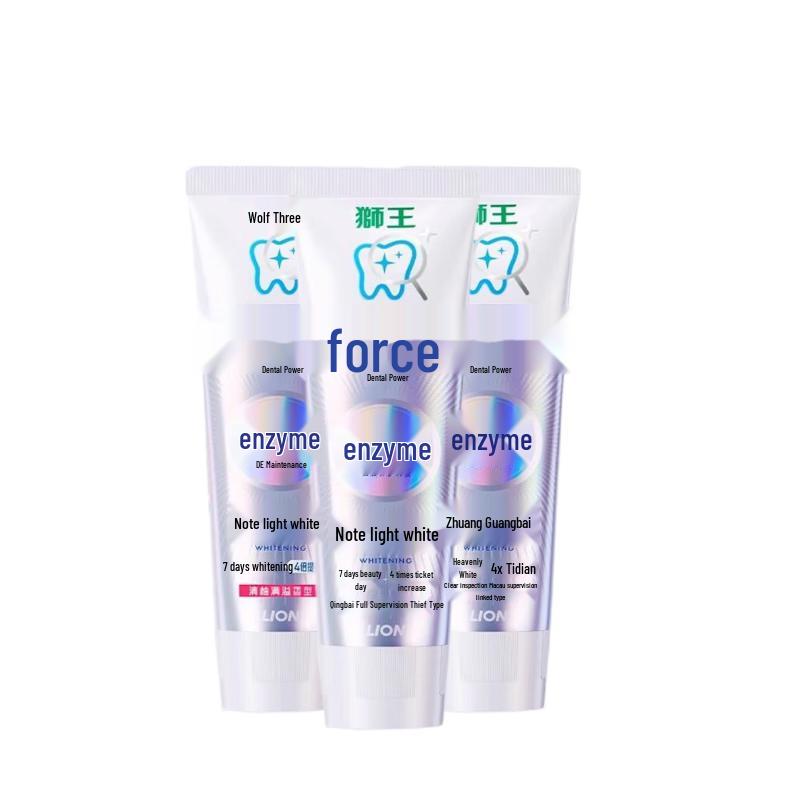 Lion Cih Li Jia Enzyme Toothpaste, Fresh Yuzu (3 x 120g)