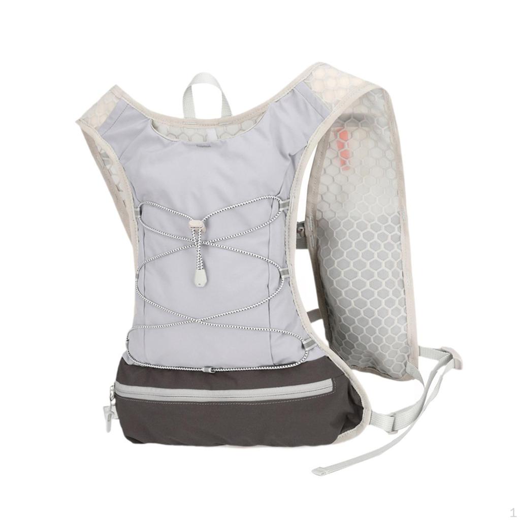 Hydratační batoh pro outdoorové sporty Muži Ženy Běžecká vesta Lehký Nosič vody Jogging