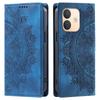 for Xiaomi Redmi Note 17 Pro 5G Mandala Embossed PU Leather Flip Wallet Case Magnetic Closure Cover