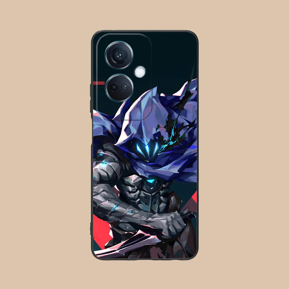 Valo Omen Phone Case for OPPO Reno 14 13 12 11 10 9 8 7 6 5 F T Pro 5G Soft TPU Shockproof Cover