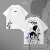 Camiseta de Manga Corta de Verano para Hombre y Mujer con Estampado de Chainsaw Man Anime La Película Reze Camiseta Gráfica Streetwear Hip Hop Harajuku Ropa Femenina Masculina