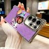 G-Gabbys Dollhouse Cartoon Plating Phone Case For Samsung Galaxy S24 S25 FE S26 Edge S23 Ultra S22 S21 Plus S20 Anti-Fall Airaba