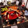"Dywanik z grafiką zawodnika Manchester United Dywanik antypoślizgowy odpowiedni do salonu i sypialni przy sofach"