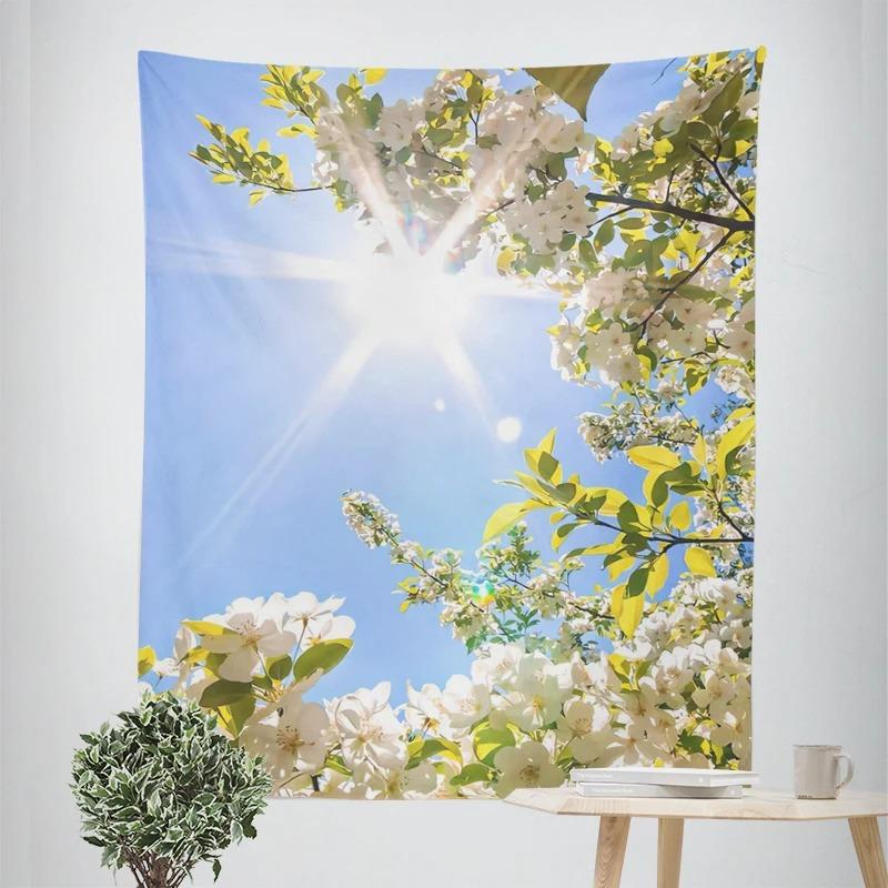 Oil Painting Landscape Beautiful Decorative Tapestry Home Wall Decoration Office Living Room Tapestry