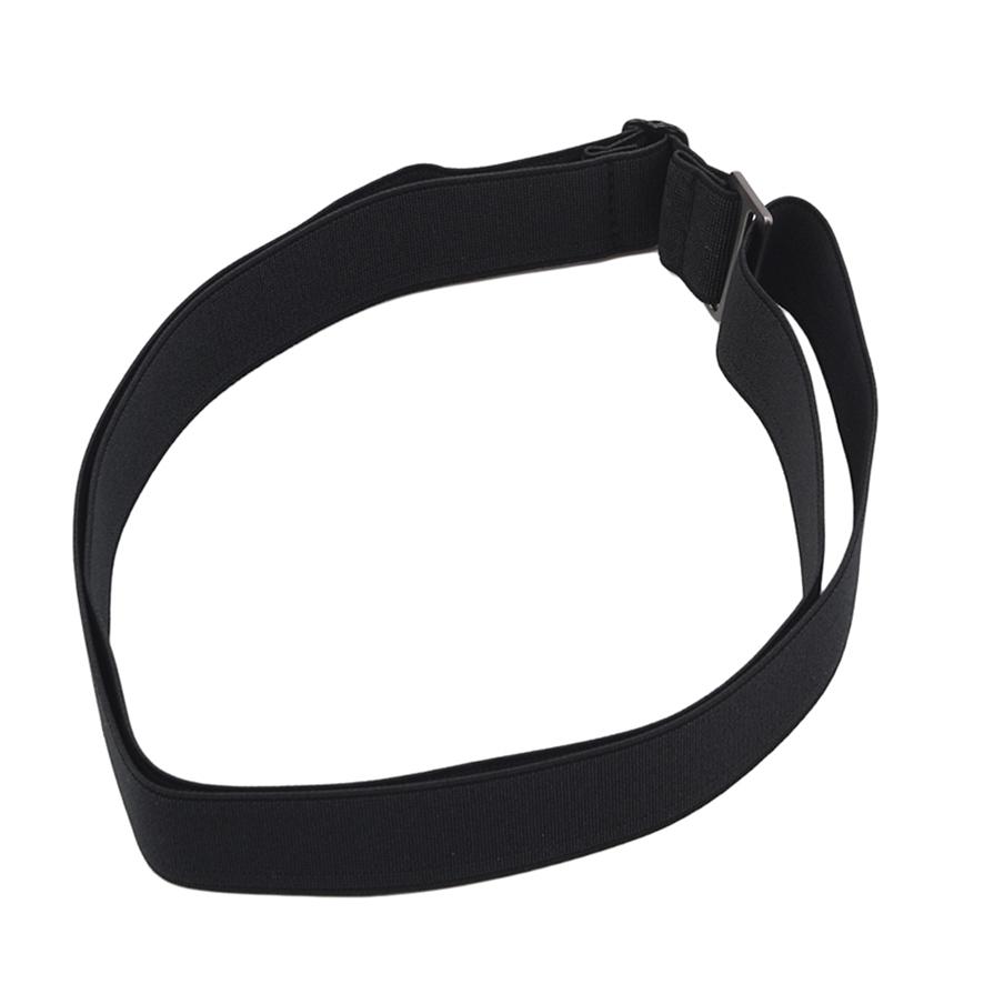 Women Fashion Adjust Slim Elastic Invisible Belt Simple Lazy Belt Fat Elastic Belt Seamless Jeans Belt