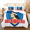 Unión Española Colo Colo Universidad Católica Football Bedding Set Single Double Queen King Bed Linen Set