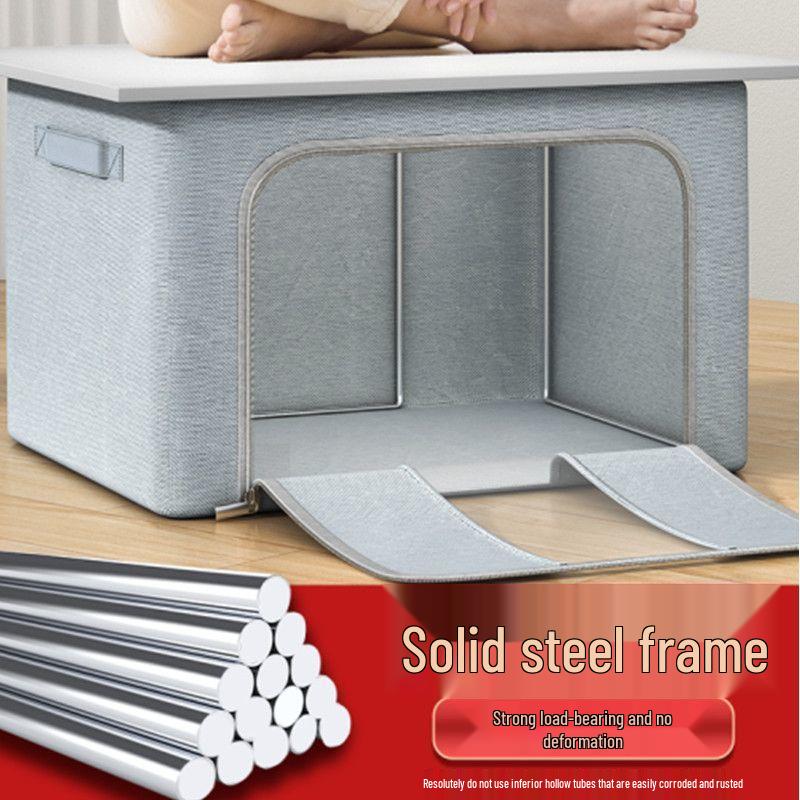 Large Capacity Foldable Oxford Cloth Storage Box for Quilts