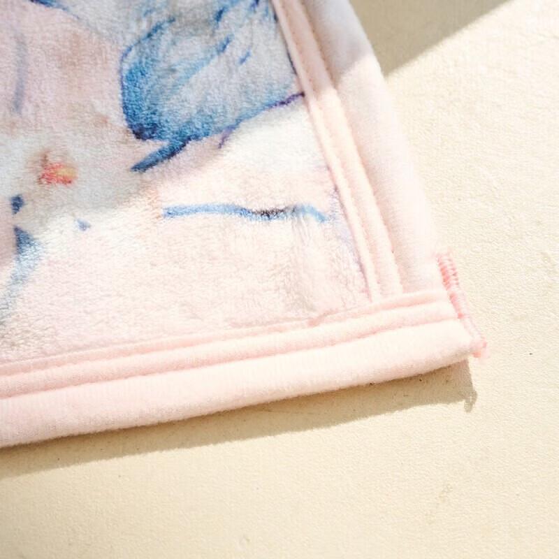 Mercury Home Textiles Dream Floral Flannel Blanket