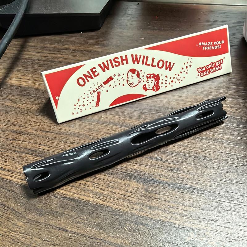 Creative 3D Printed Willow Wish Sticks Snap Design Plastic Wish-Making Sticks for Bridal Shower Party Favor Souvenirs