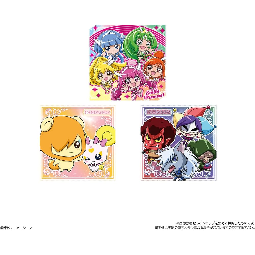 Bandai (BANDAI) Nifurumeshon Pretty Cure All Stars Seal Wafers 3 Wafers (baked Goods) Shokugi [BO...