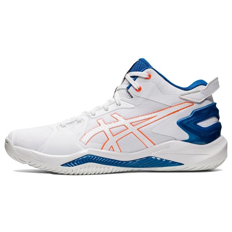 ASICS Gel Burst 26  White Shocking Orange  Men s 1063A047-101 EU 44