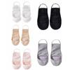 Non Slip Half Palm Hosiery With Cotton Pad Ship Socks Slippers Hollow Forefoot Socks  Dancing