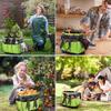 Wear-Resistant Garden Tool Kit with Handbag – Gardening Tools for Planting, Pruning & Yard Work