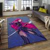1pc KPop Demon Hunters MIRA2 Design Area Rug - Non-Slip, Soft & Cozy Floor Mat for Living Room, Bedroom, Office - Indoor/Outdoor Decorative Carpet