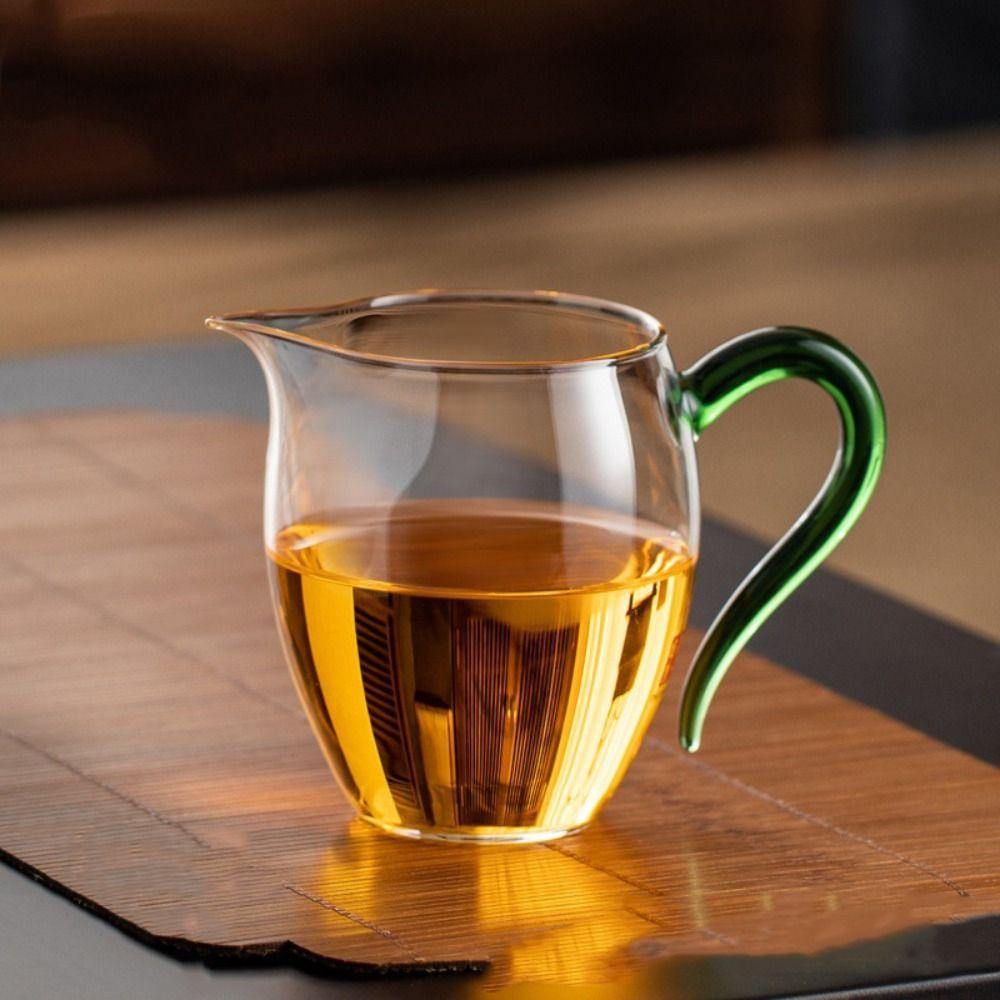 Large Glass Fair Cup Thickened Tea Dispenser Multi-purpose Tea Cup  Office